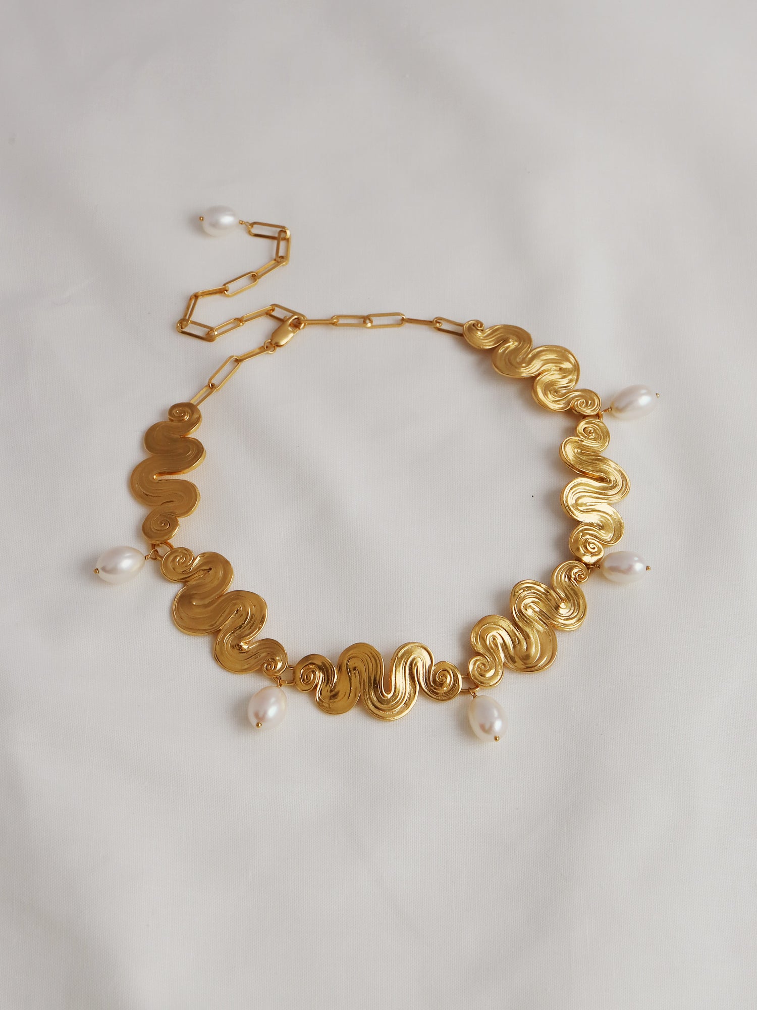 Cabaret Collar - Gold Plated Vermeil