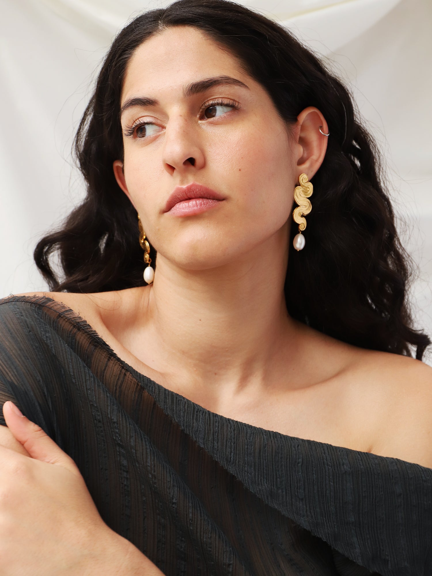 Cabaret Earrings - Gold Plated Vermeil