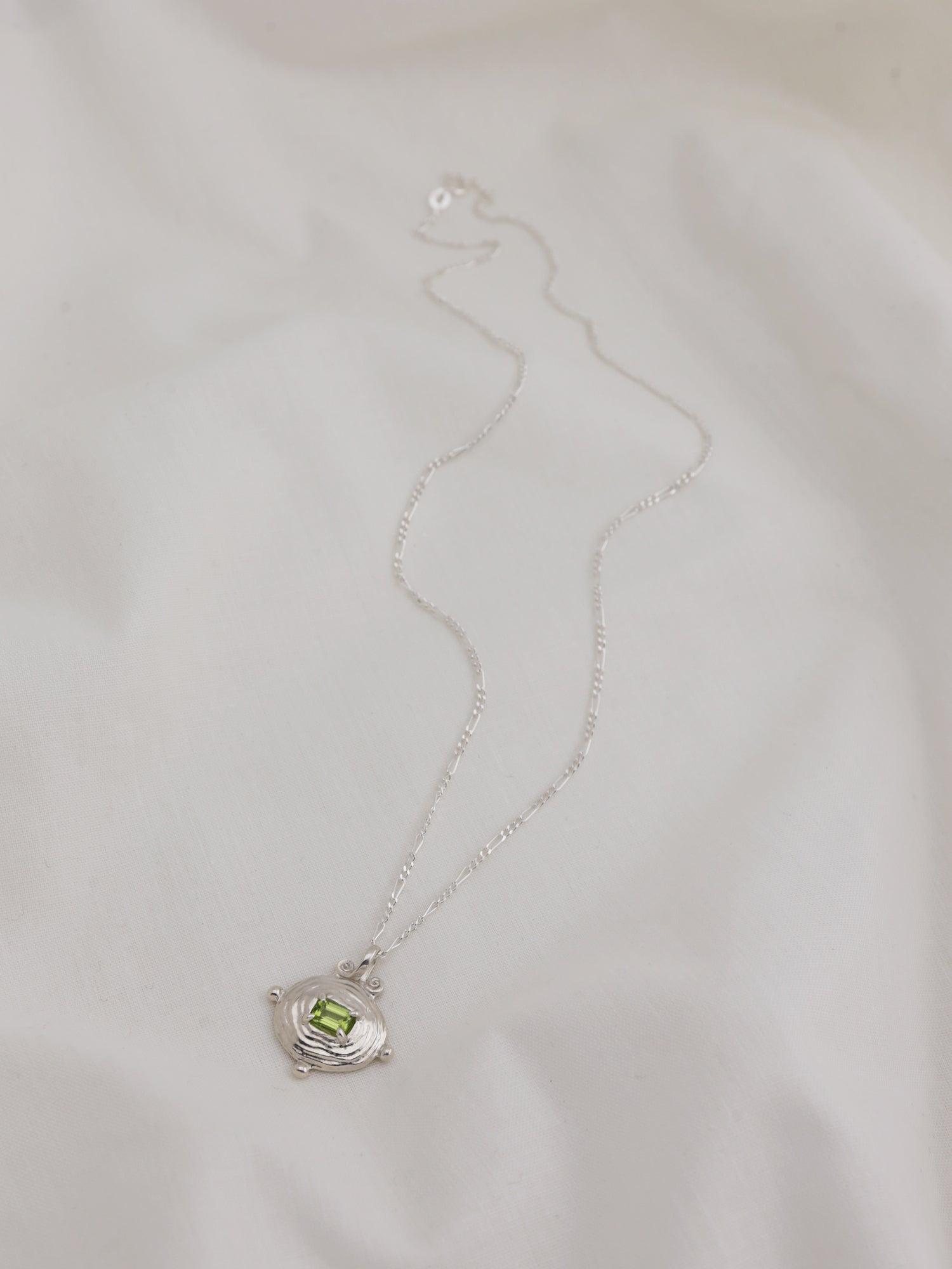Lagoon Necklace with Peridot