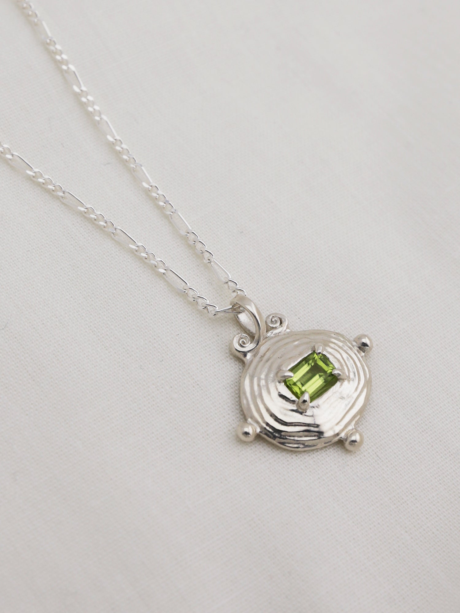 Lagoon Necklace with Peridot