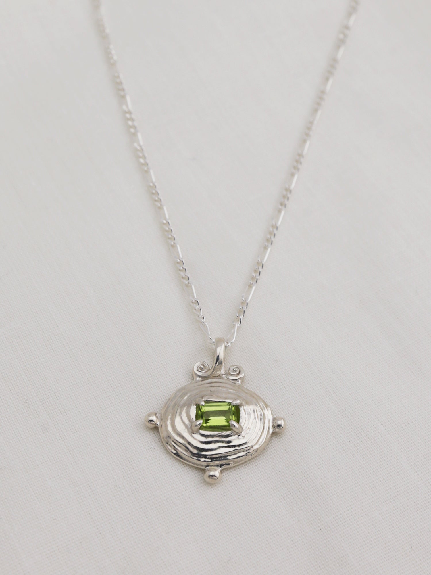 Lagoon Necklace with Peridot