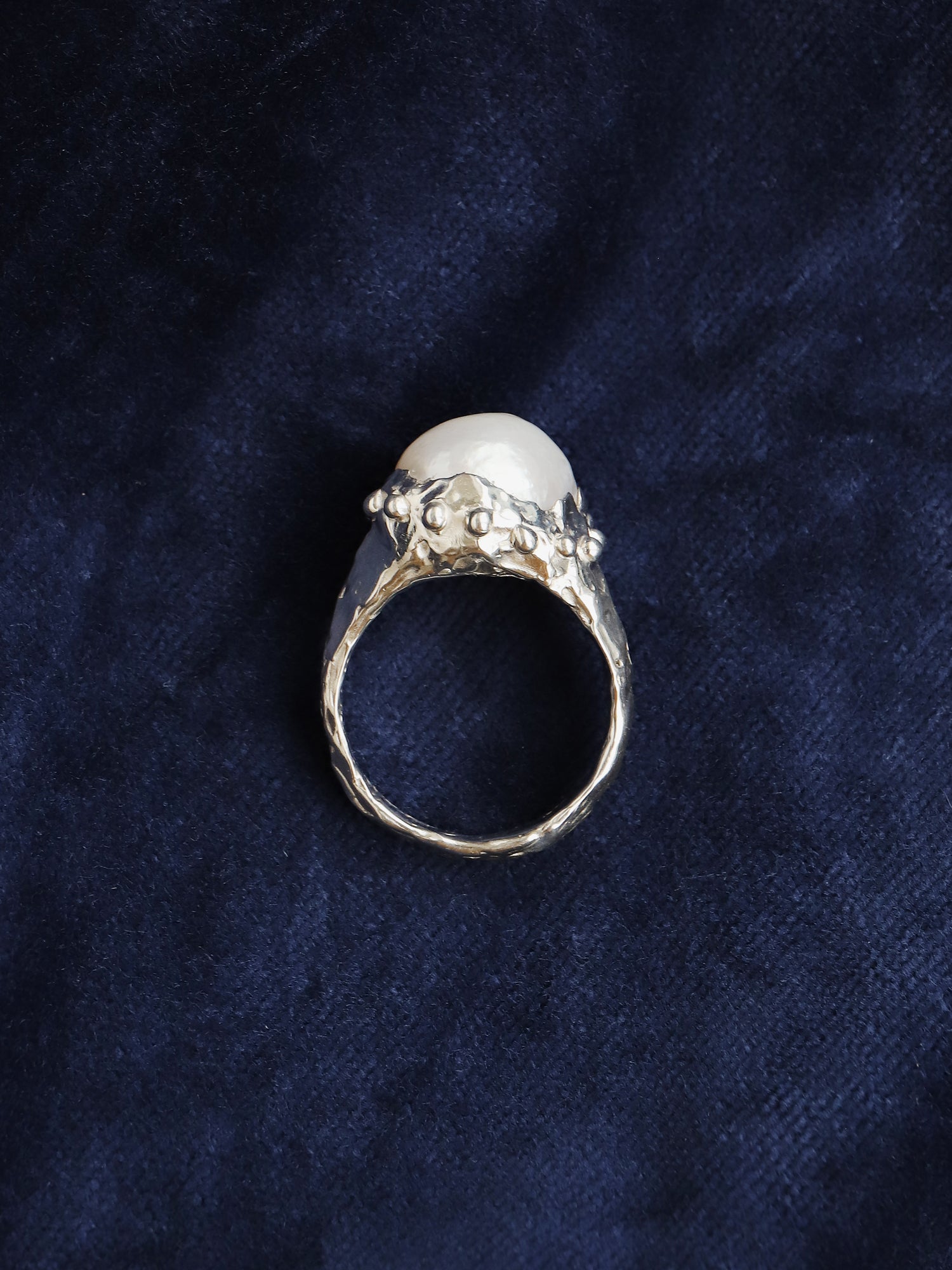 Selkie Pearl Ring No.1 - Size O