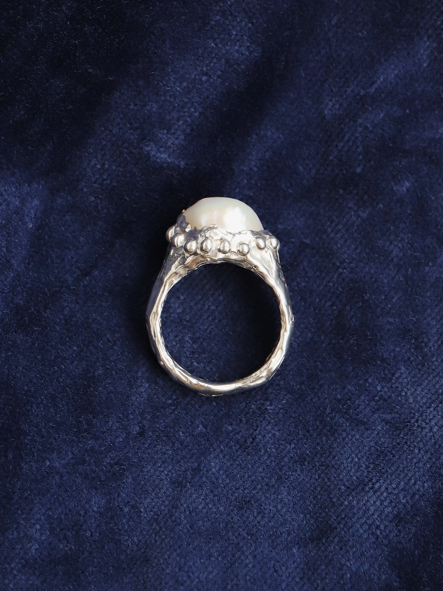 Selkie Pearl Ring No.4 - Size K