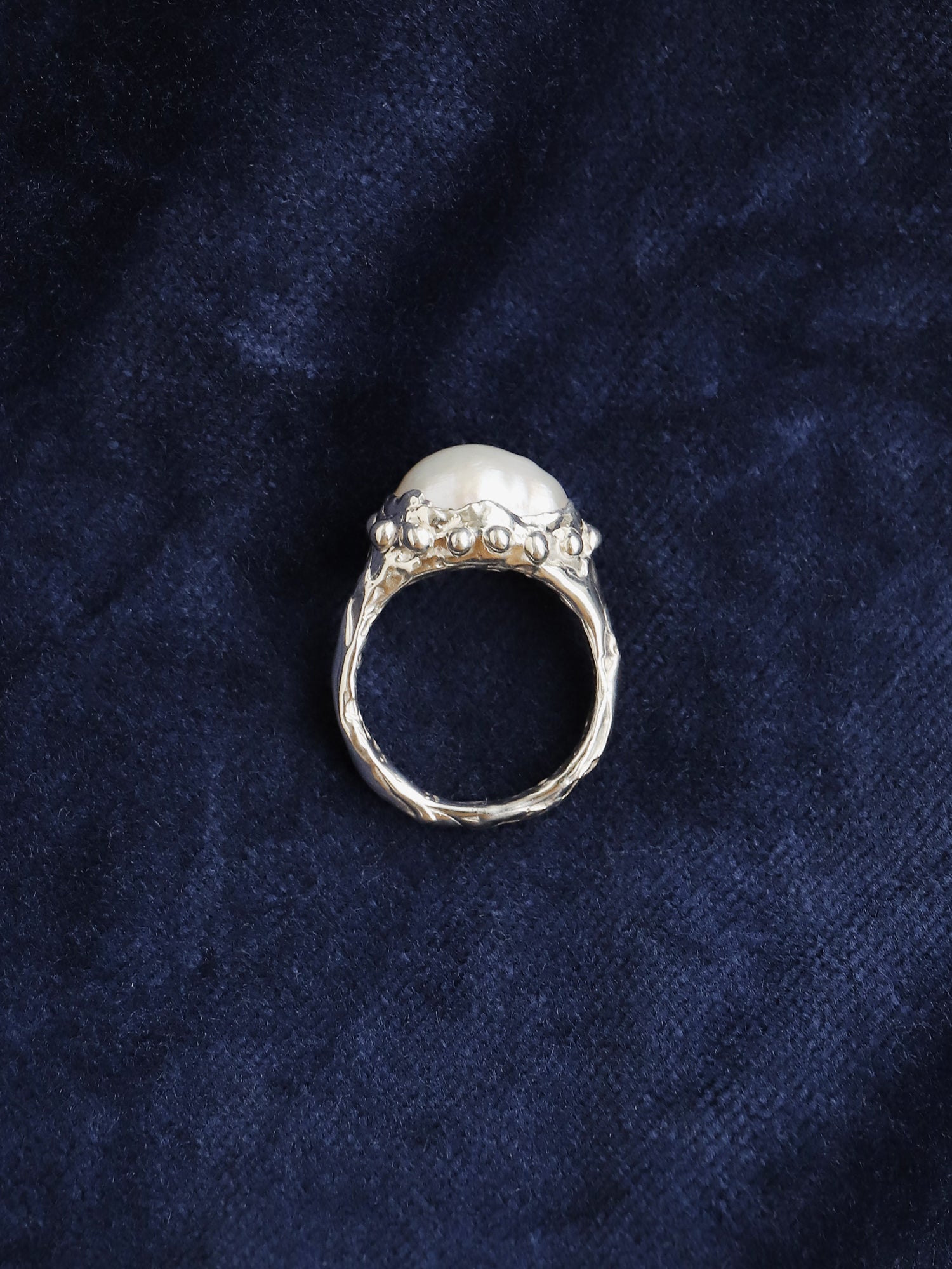 Selkie Pearl Ring No.5 - Size G