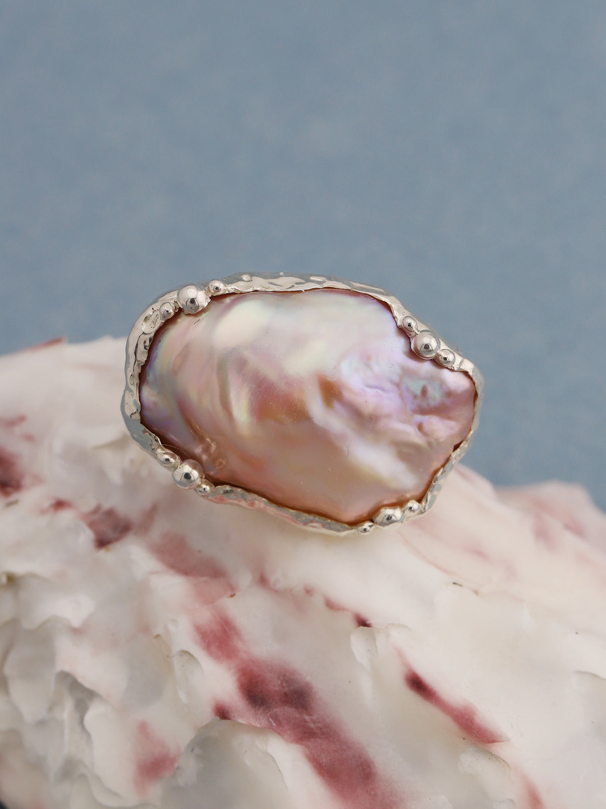 Siren Pearl Ring No.1 - Size Q