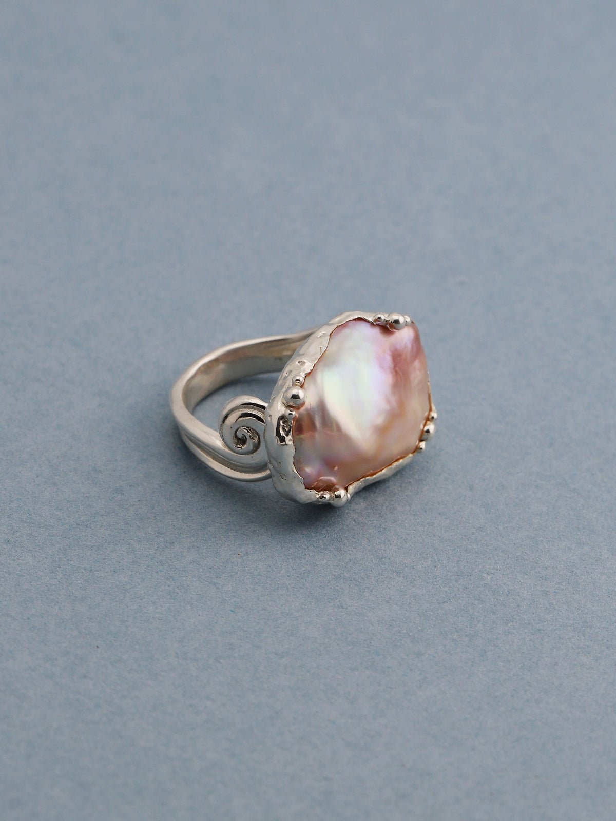 Siren Pearl Ring No.1 - Size Q